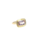 Gold and Pink Tourmaline Ring