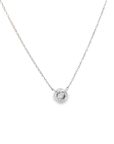 Diamond Bezel Solitare Necklace