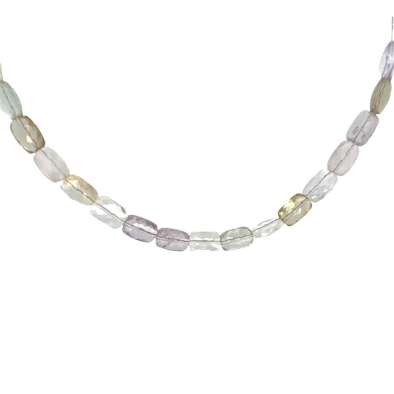 Pastel Mixed Stone Necklace