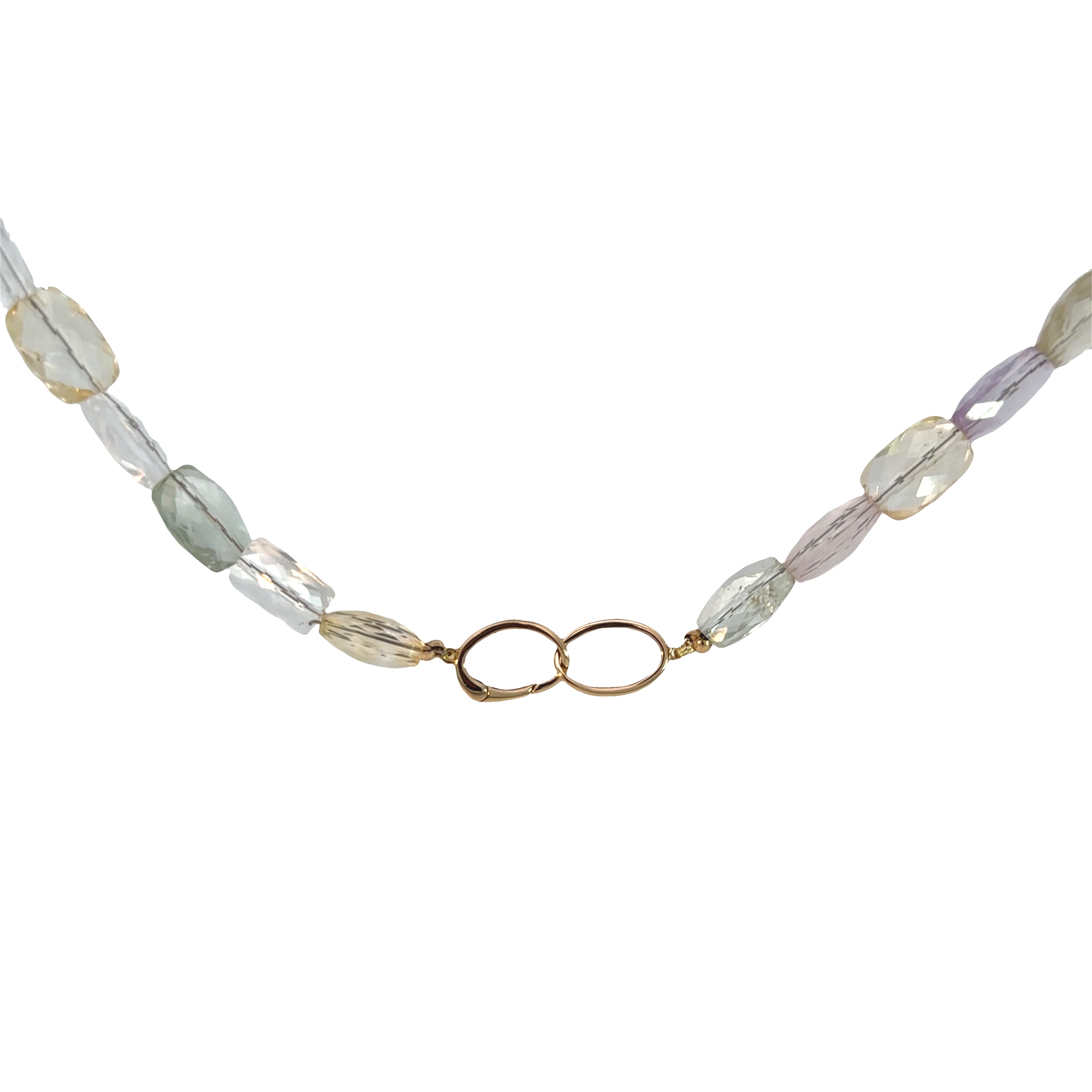 Pastel Mixed Stone Necklace