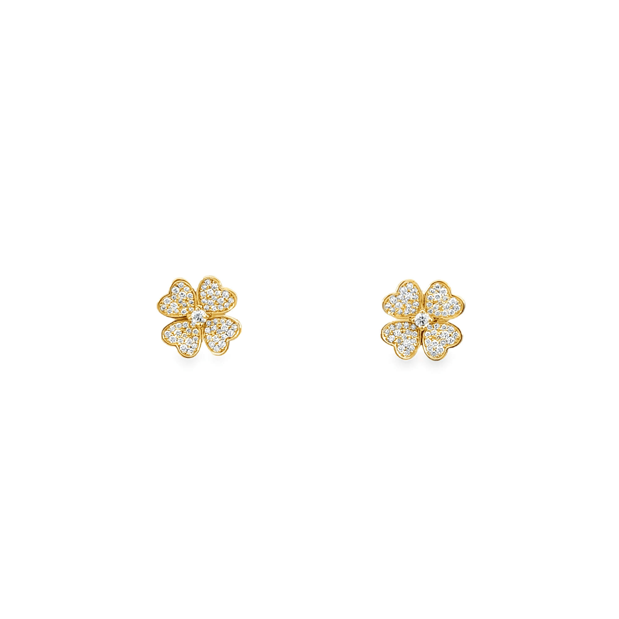 Four Leaf Clover Earrings