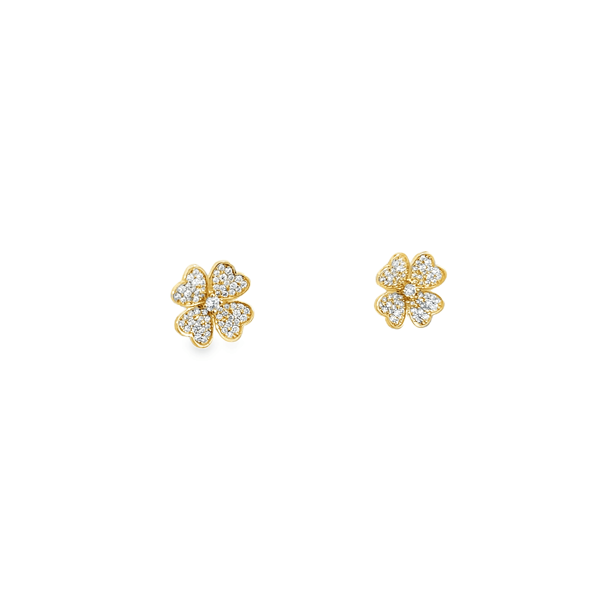 Four Leaf Clover Earrings