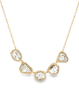 Slice of Sunshine Five Diamond Necklace