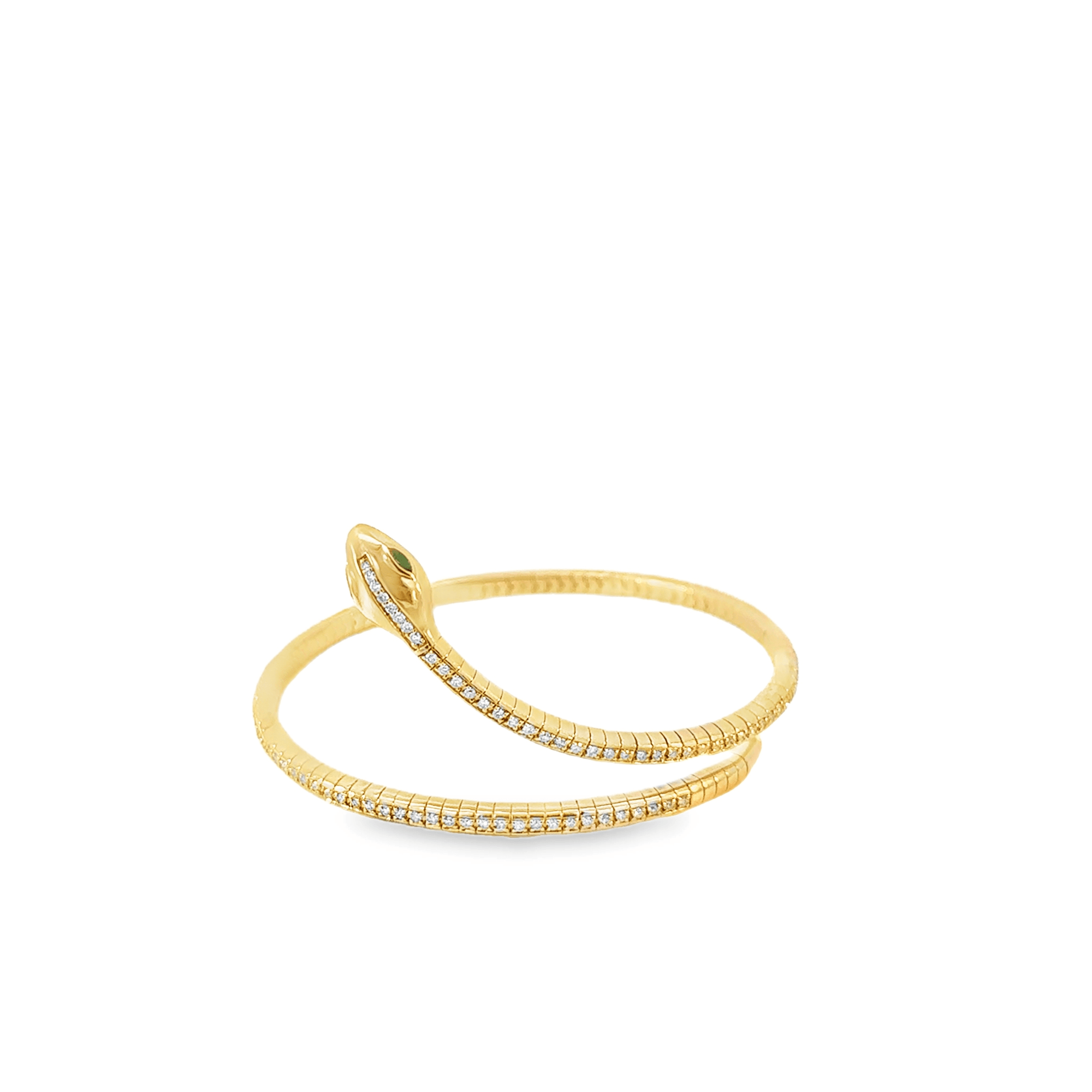 Snake Open Wrap Bracelet