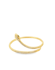 Snake Open Wrap Bracelet