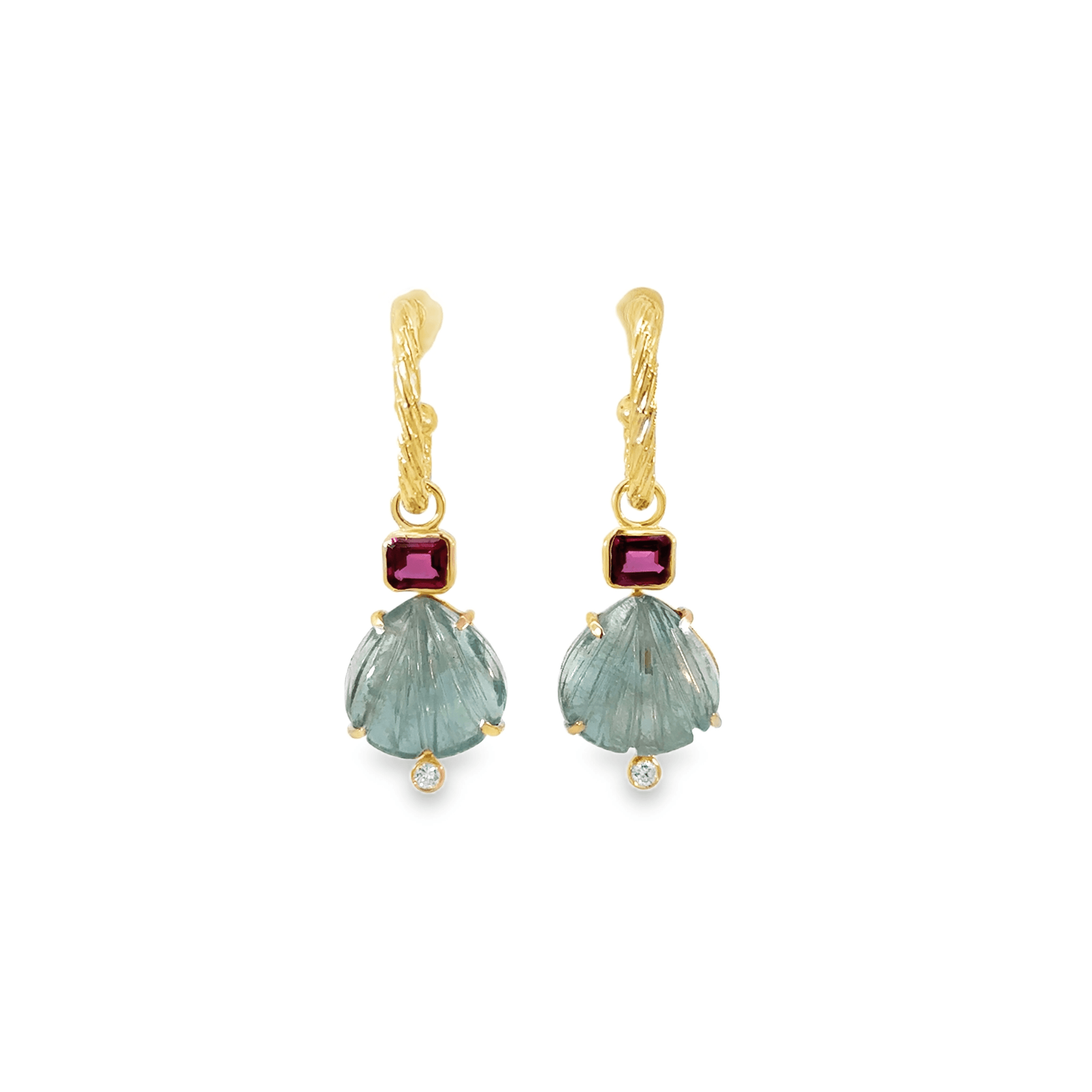 Shell Motif Earring Charms