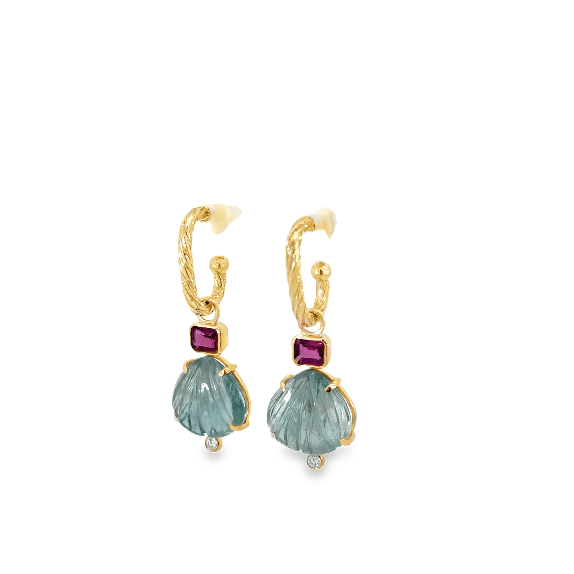 Shell Motif Earring Charms