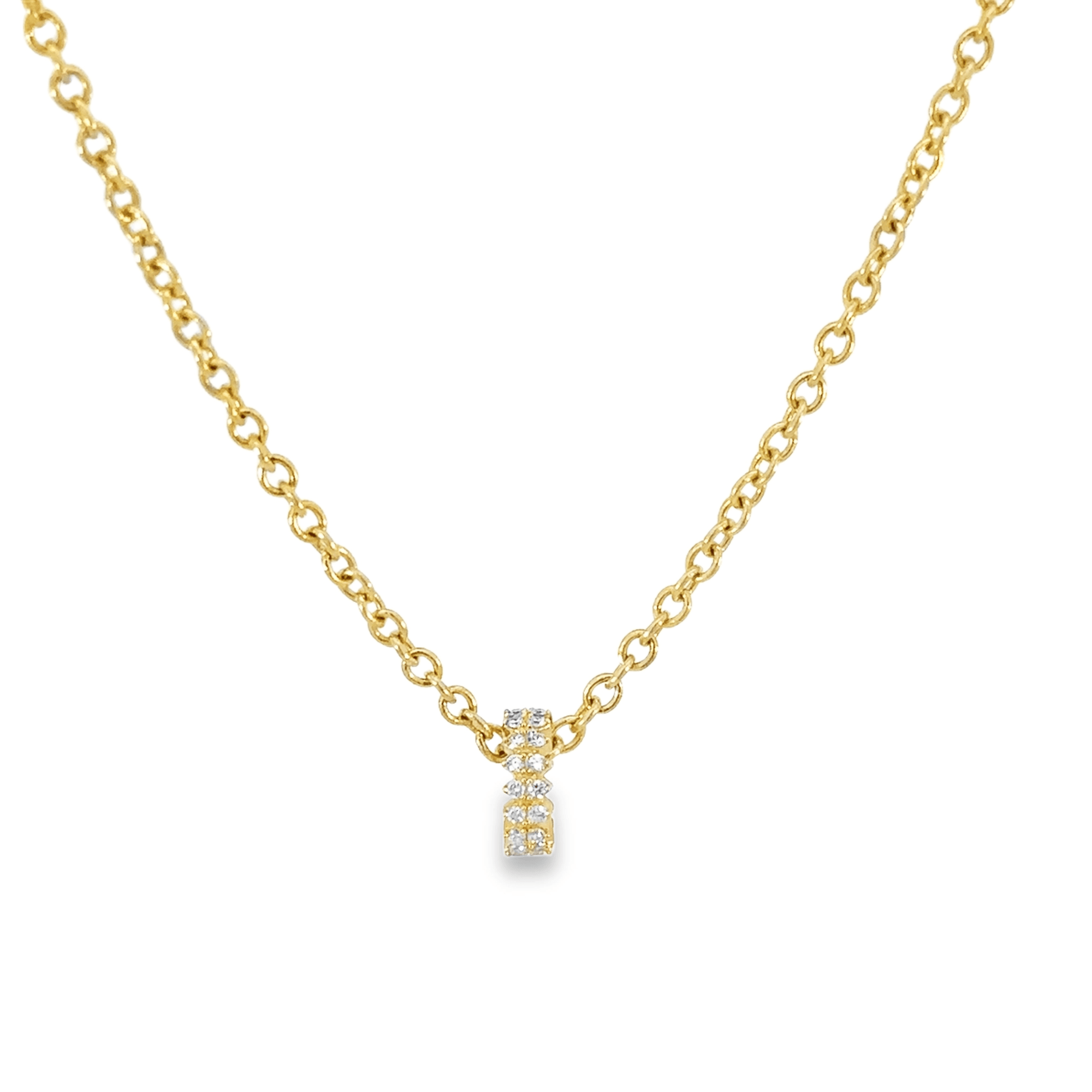 Triangle Edge Slide Pendant