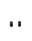 Black Diamond Chubby Huggie Earrings
