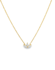 Marquise Diamond Lotus Necklace