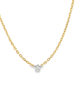 Diamond Marquise Solitaire Necklace