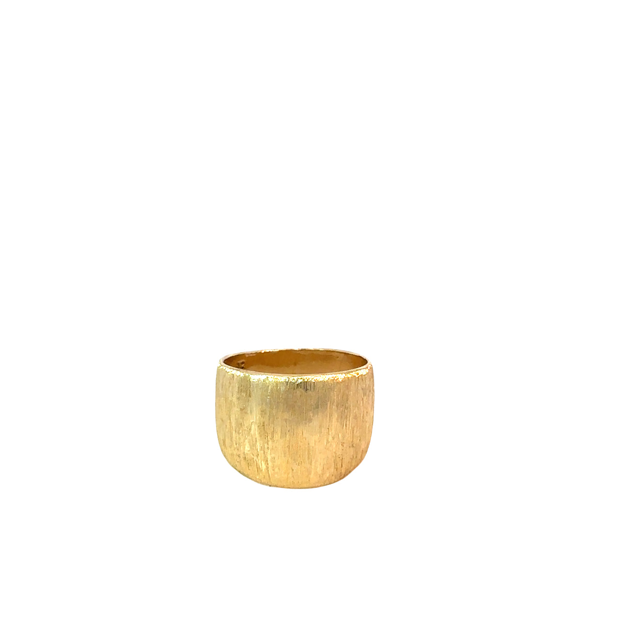 Florentine Wide Tapered Ring