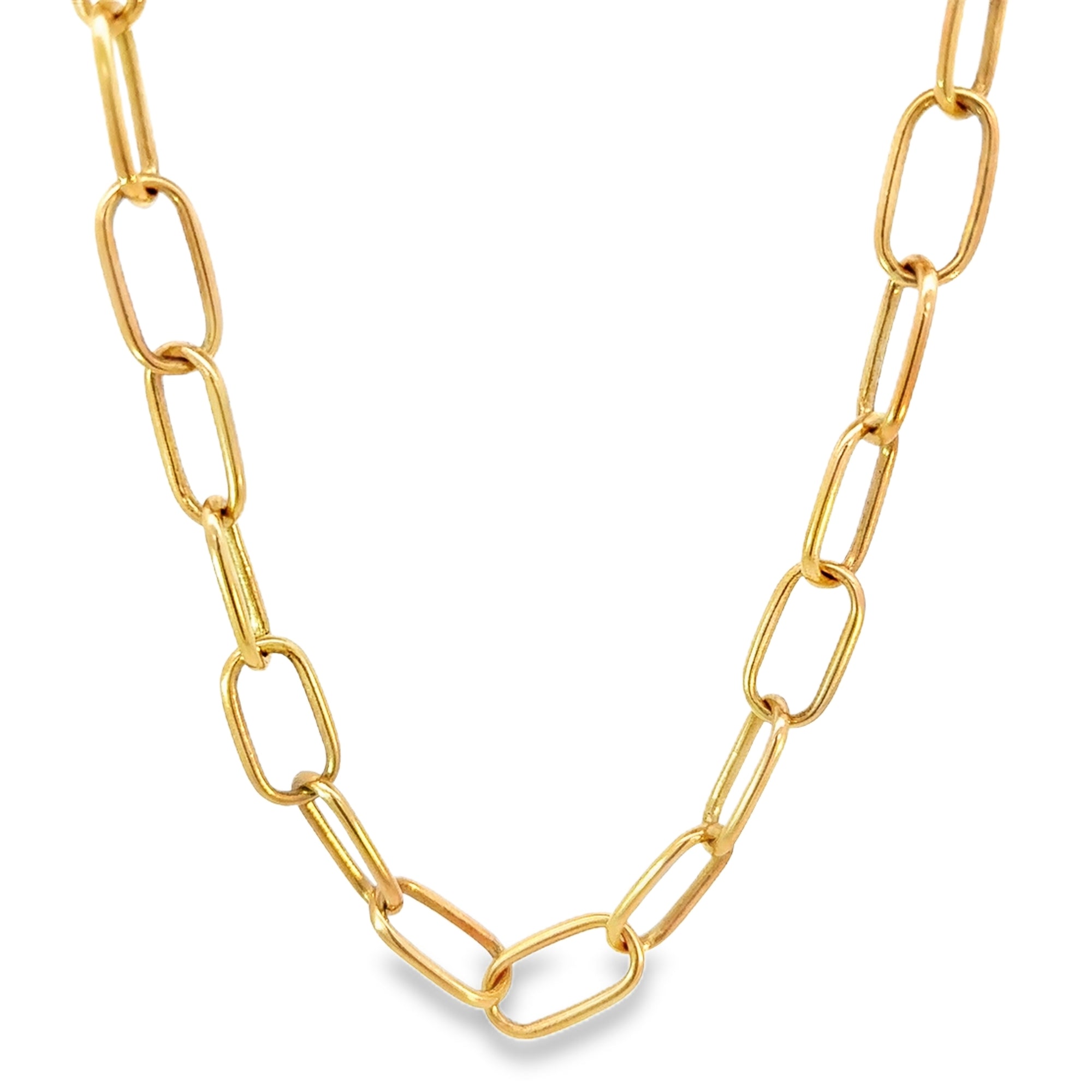 Classic Oval Link Chain Necklace
