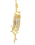 Citrine Fois Bois Earrings