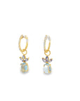 Blue Topaz and Tanzanite Earring Charms