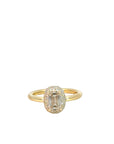 The Bam Bam Ring (14k Yellow Gold and Diamond)