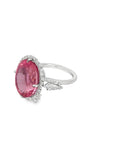 The Ballerina Ring (Platinum, Pink Tourmaline, and Diamond)