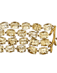 Citrine Fois Bois Bracelet with Toggle Clasp
