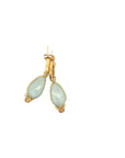18k Chalcedony, Opal and Diamond Charms