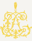 Customized Monogram Pendant