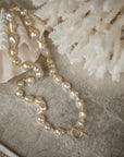 Baroque Golden South Sea Pearls Necklace