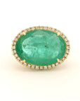 Oval Emerald Ring