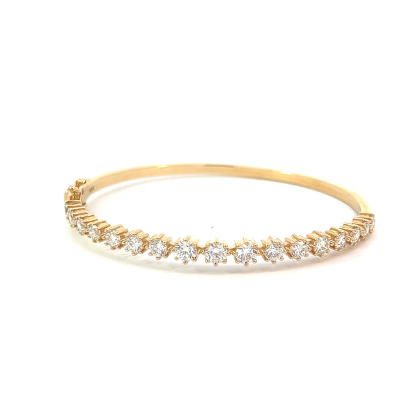 Diamond Buttercup Bangle