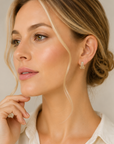 The Multi-way Pave Earrings (14k Yellow Gold and Diamonds)