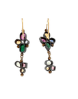 Mosaic Gemstone Earrings