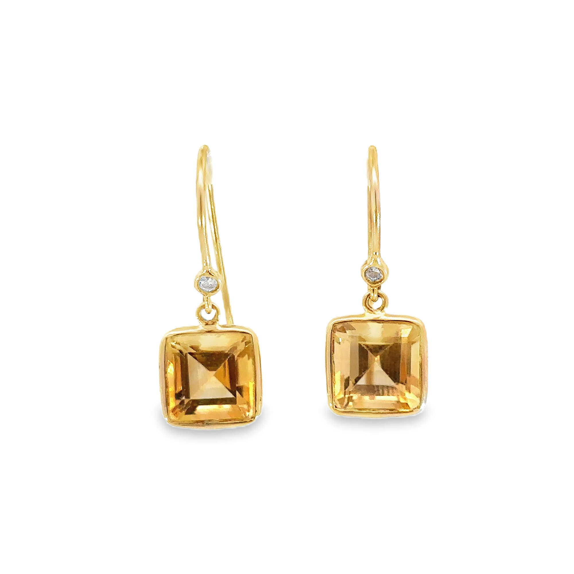 Citrine Drop Earrings