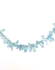 Blue Topaz Slice Necklace