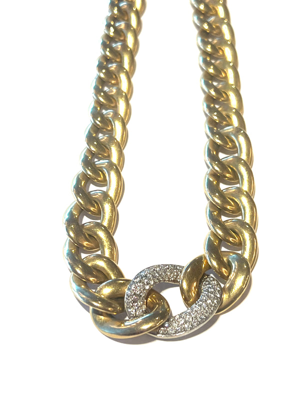 Vintage Link Pave Chain
