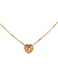 Citrine Heart Necklace