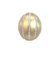 Satin Striped Diamond Ring