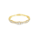 Diamond Wave Eternity Band