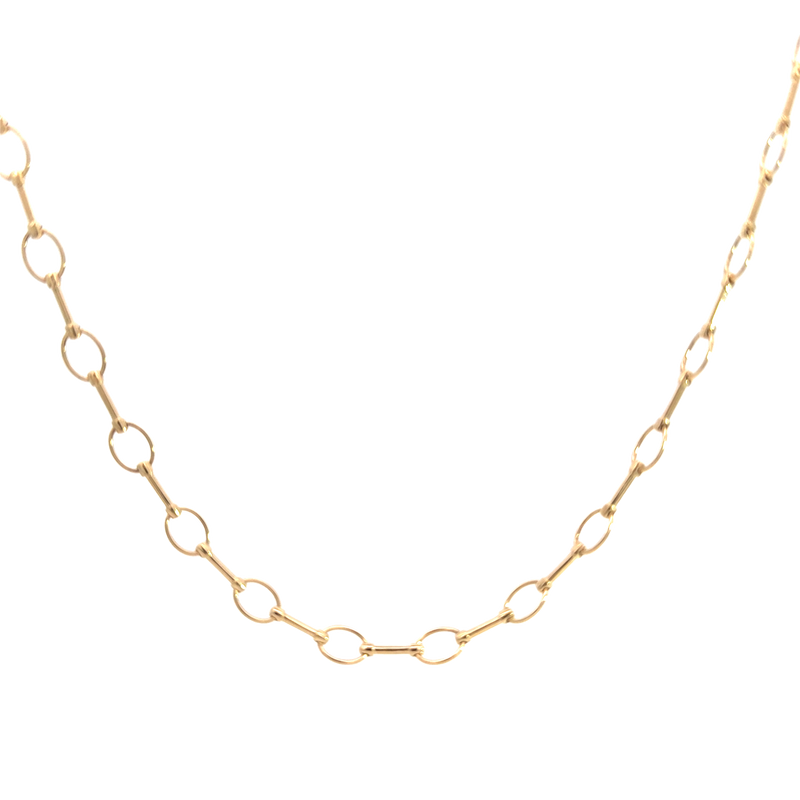 Open Gold Large Link Chain