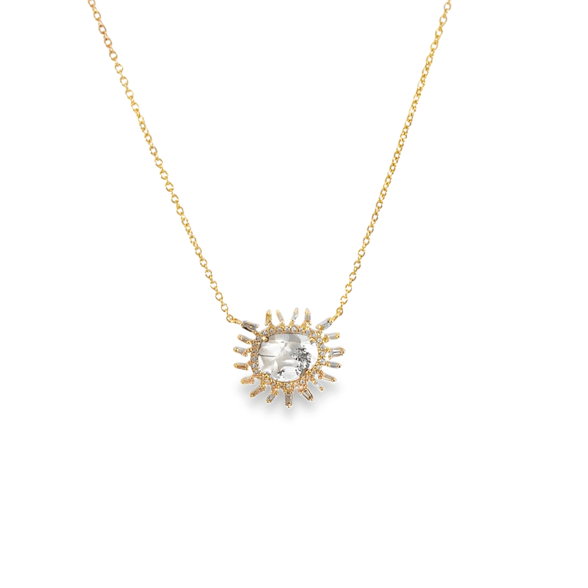 Slice of Sunshine Diamond Necklace