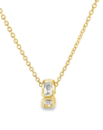 White Topaz Grand Slide Pendant