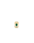 Emerald and Diamond Slide Pendant