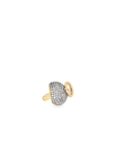 Pavé Diamond Top Mushroom Pendant Charm