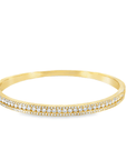 Three Row Round Diamond Bracelet