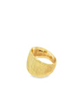 Florentine Wide Tapered Ring
