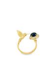 Hummingbird and Bird Bath Ring