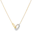 The Elen Diamond Necklace (14k Yellow Gold and Diamonds)