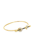 The Christie Bracelet (14k Yellow Gold, Sapphires, and Diamonds)