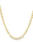 The Lucy Box Chain Necklace (14k Yellow Gold)