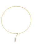 The Gigi Necklace (14k Yellow Gold and Diamonds)