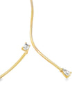 The Gigi Necklace (14k Yellow Gold and Diamonds)