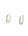 Gracie Earrings (14k Yellow Gold, Sterling Silver, Diamond)