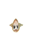 The Camilia Ring (18k Yellow Gold and Morganite)